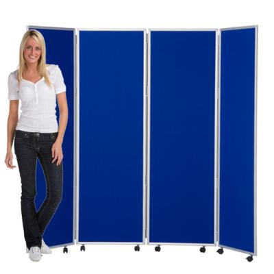 China Message Table Jiangsu Supplier Floor Folding Display Screen Divider for sale