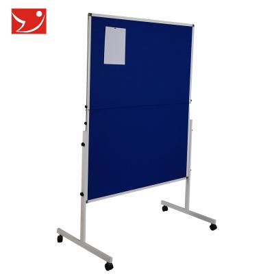 China Mordern Hot Selling Notice Board Felt Board With Stand Movable Message Boards for sale