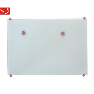 China Wall Mounted Clear Glass Magnetic Sign Board School Glass Display Board 30x45cm~120x300cm for sale