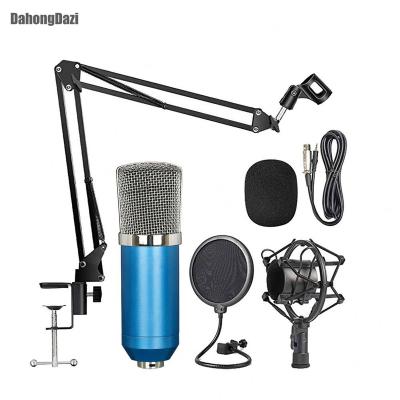 China Perfect sound Dahongdazi professional recording studio condenser microphone bm700 sound cards for sale