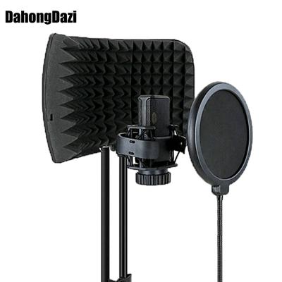 China Universal Microphone Isolation Shield Microphone Windshield Cover Accessories Soundproof Dedicated Screen Dedicated Spray Microphone Recording Studio for sale