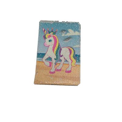 China Magic Unicorn Notebook Sequins Journals Unique Hardcover Gift for Girls Travel School Office Notepad A5 Diary Notebooks Unicorn for sale