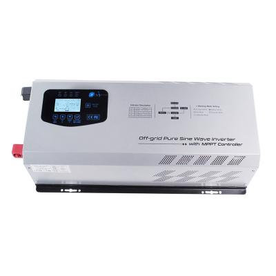 China solar power system home 6kw low frequency hybrid solar inverter solar power hybrid inverter bulit-in mppt 6kw for sale