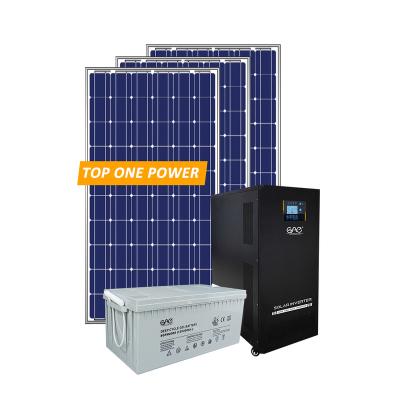 China High Efficiency 48v 96v Home Solar System 10kw For Solar Power System for sale