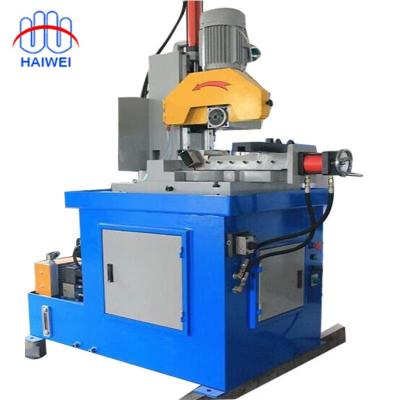 China Industrial Metal Reducing Hot Sale Water Cutting Machine Cold Blade Pipe Cutting Machine Competitive Price Supplied 315-350 CE, ISO HAIWEI 350 4KW Semi-automatic for sale