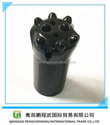 China Mining 40mm Taper Button Bit For Hex.22 Drill Shank for sale