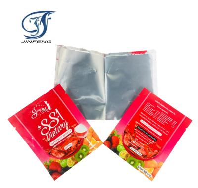 China Wholesale Custom Food Grade 3 Sides Candy Storage Bag Food Packaging Moisture Proof Plastic Sealing Bag for sale