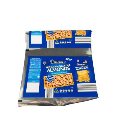 China Wholesale Custom Aluminum Foil Film Roll Food Packaging Plastic Bag Moisture Proof For Nuts for sale