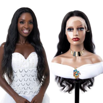 China Hot Selling Raw Brazilian Vietnamese Hair Body Wave Woman Wig 13x4 13x6 Body Wave 180 Density Virgin Hair Lace Frontal Wigs for sale