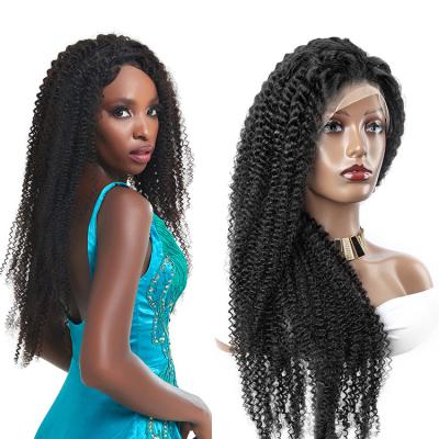 China Kinky Curly Raw Lace Front Wig Vendors Wholesale, Kinky Curly Wigs 13x6 Human Hair Lace Front Brazilian Peruvian Hair for sale