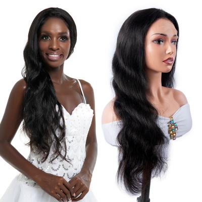 China Wholesale Body Wave 30 Inch Lace Up Human Hair Full Lace Front Human Hair Wigs Bone Body Wave Brazilian Hair Wigs For Black Wom for sale