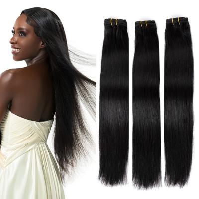 China Wholesale Raw Cuticle Aligned Hair Straight No Tangle 100% Real Virgin Brazilian Straight Hair Weave Bundle for sale