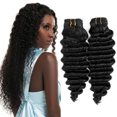 China Wholesale 8 Inch Paypal Free Charge Deep Wave Length To 32 Inch Cambodian Deep Wave Raw Virgin Hair Bundle for sale