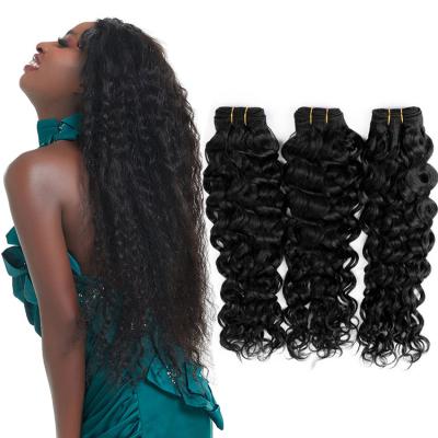 China Wholesale Raw Brazilian Water Wave Hair Bundle Seller , Virgin Raw Cuticle Aligned Hair Bundles Weave Hair Extensions for sale