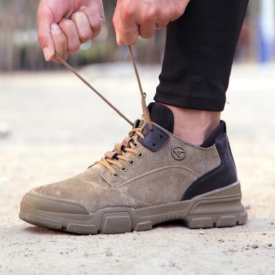 China Steel Toe SAFETYLEADERS Drop Shipping Function Steel Toe Safety Shoes Fashionable Executive Men Work Shoes for sale