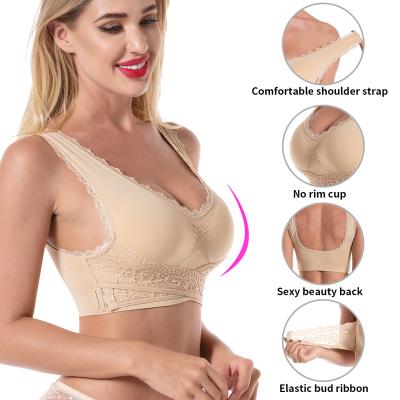 China Sexy Bralette Sexy Push Up Woman Lace Plus Size Bra Underwear Lingerie BH Female Bras For Stanik Seamless Brazier Stitched Crop Top for sale