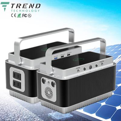 China Power Station 250w 60000mah Solar Power System Remote Control Portable Energy Storage Battery / Outdoor Mini Fast Charging Power Banks for sale