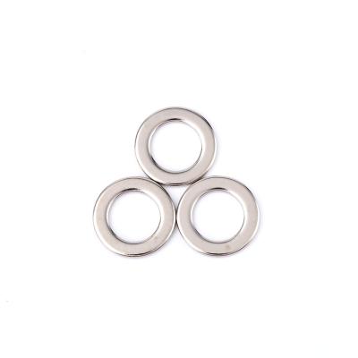 China Strong Industrial Magnet N35 N48 N52 Disk Ring Permanent Magnet Neodymium Ring Magnet for sale