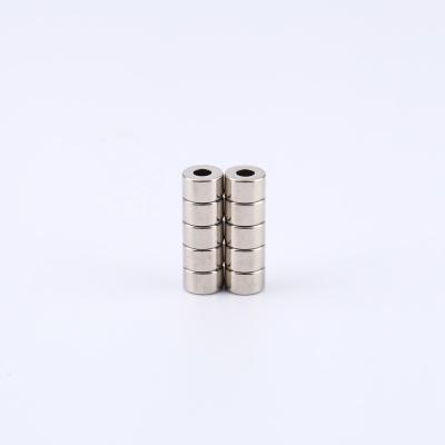 China Guangdong Industrial Factory Magnet Ring Rare Earth Material NdFeB Permanent Neodymium Magnet With Custom Size for sale