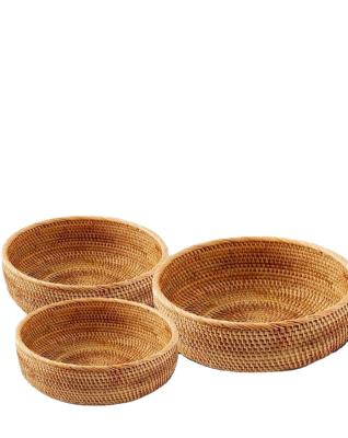 China Sustainable Cheap Wholesale Cotton Rope Oval Shape Woven Basket Gift Box for sale