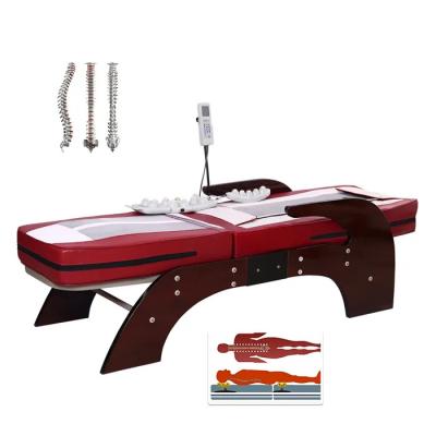 China Salon Furniture New Arrival Korea Nugar Best Infrared Jade Stone Heating Therapy Spa Beauty Thermal Massage Bed Manufact à venda