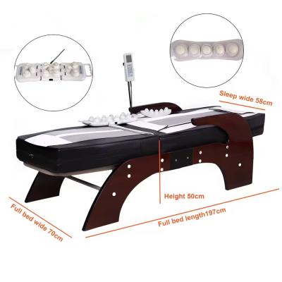 Китай Nugar Best N4 Bed Electric Korea Japan Thai Cheap Price Modern Full Back Whole Body Thermal Jade Roller Massage Table Be продается