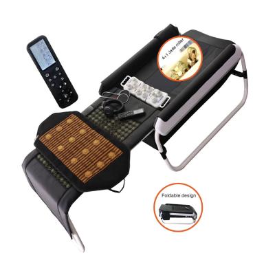 China New Trends Chiropractic Spine Therapy Bed Massager Jade Thermal Salon Furniture Infrared Massage Bed à venda