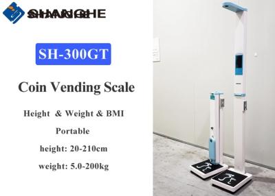 中国 Balance Weighing Scales For Fat Person Losing Weight Used For Gym Ultrasonic Coino Perated Height And Weight Scale 販売のため