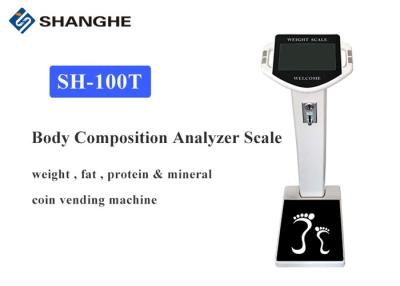 Chine Certificat à jetons de la CE d'échelle d'analyseur de graisse du corps de BMI 12 mois de garantie à vendre