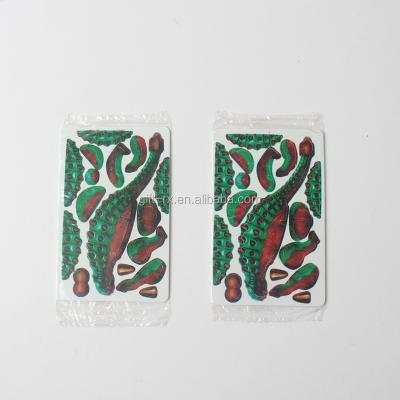 China Eco - Friendly Design 3D Animal Giveaway Puzzle Cards , Kids DIY Plastic Jigsaw Card for sale