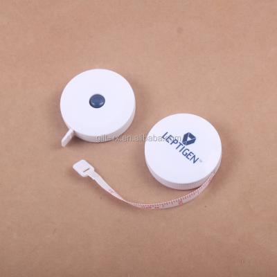 China Custom tailor tape measure logo plastic key chain plastic tape measure as per pantone color, tailor tape measure 1.5M for sale