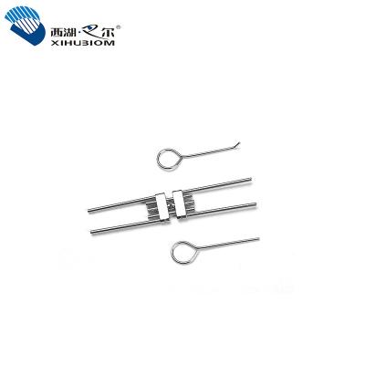 China Stainless Steel Orthodontic Accessories Dental Hyrax Screw For Teeth Movement And Alignment for sale