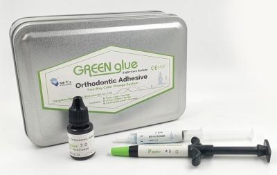 China Dental Bonding Orthodontic Adhesives Light Cure BIOM Hot Color Change Green Glue for sale