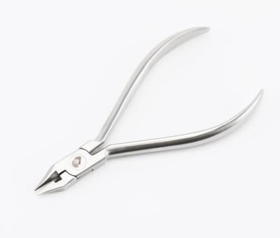 China Elite Series Silver Color Bird Beak Orthodontic Pliers Dental With Cutter for sale