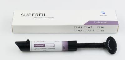 China Superfil Nano Hybrid Dental Filling Material Universal Composite Resin Light Cure for sale