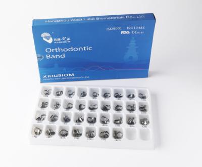 China Westlake Orthodontic Molar Band Trays Class II CE FDA ISO Approved for sale