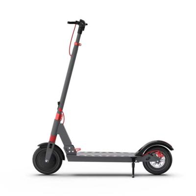 China New Aluminum Alloy Style Mobility Scooters Lithium Batteries Mounting Vibration Damping Black Aluminum E Scooter Bike for sale