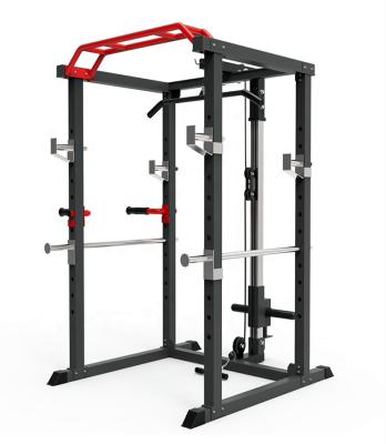 China 300 Kg Traction-UPS Stretching Squat Stand Smith Strength Training Machine for Light Commercial Use or Home Use for sale