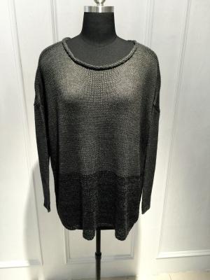 中国 未加工端の羊毛アクリルの特大 蝙蝠 のセーター、女性 Raglan 袖のプルオーバー 販売のため