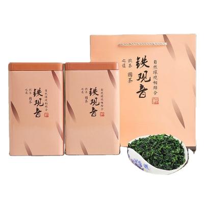 China Luzhou Tieguanyin Gaoshan Oolong Tea Loose Gift Box-Tea Fujian Anxi Flavor In Tin Wholesale for sale