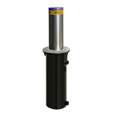 China 2021 Automatic Hydraulic Parking Lot System Stainless Steel Traffic Electric Hydraulic Road Rising Bollard Flexible Rising Bollard for sale