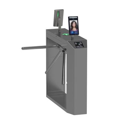 China 2020 Motion Detection Gym Triangle Turnstile Barrier Access Control Supermarket Tripod Turnstile for sale