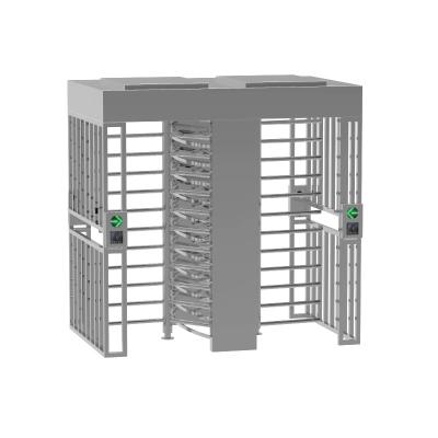 Cina Full Height Double Channel Full Height Turnstile Rotor Turnstile Rotor Supermark Subway Full Height Turnstile Manufacturer Shenzhen Access Control in vendita