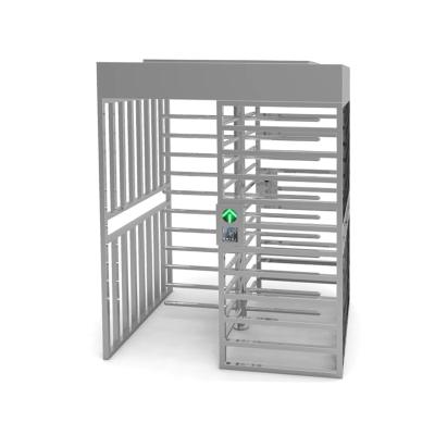 Cina Full Height 304 Stainless Steel Underground Supermark Park School Office Full Rotor Access Control System RFID Access Turnstile Barrier Gate Turnstile in vendita