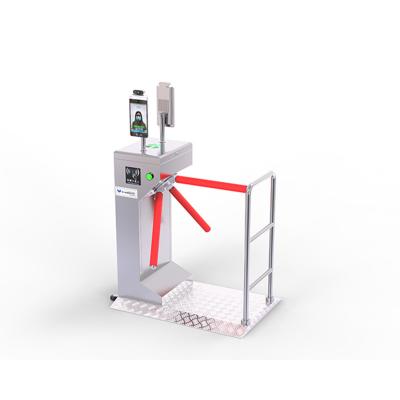 China Security Access Control Management Turnstile Suppliers Qr Reader Access With Face Recognition One Way Dongguan Tripod Turnstile Gate for sale