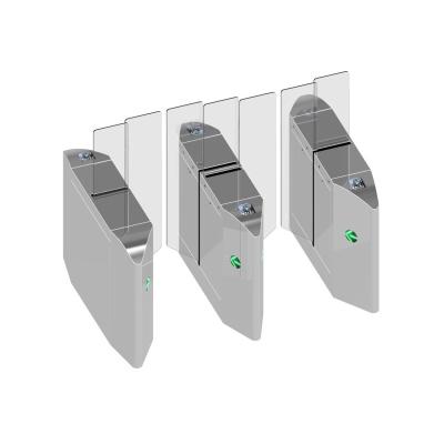 China Office School Park Supermark High Security Automatic Full Height Turnstile Entrance Sliding Access Control Sliding Turnstile Gate Te koop