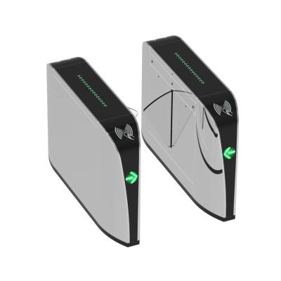 China Office School Park Supermark Underground Face Recognition Face Recognition Card Reading Flap Turnstile/Fingerprint/IC/ID For Turnstile Gate for sale