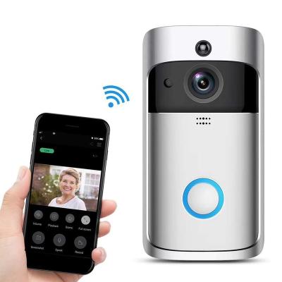 China App Support Small Doorbell Waterproof Durable Bell Wi-Fi Intercom Smart Security Ring Wireless Camera Video Doorbells 1080P H D à venda