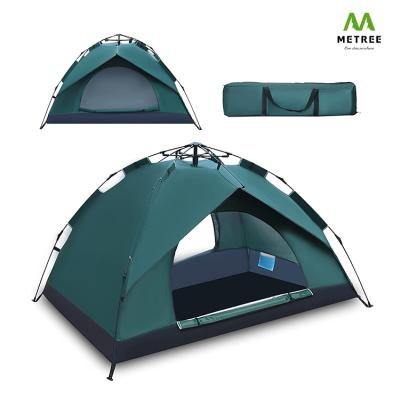 China Extended Type Outdoor Waterproof Hiking Military Beach Folding Automatic Pop Up Camping Tent for sale