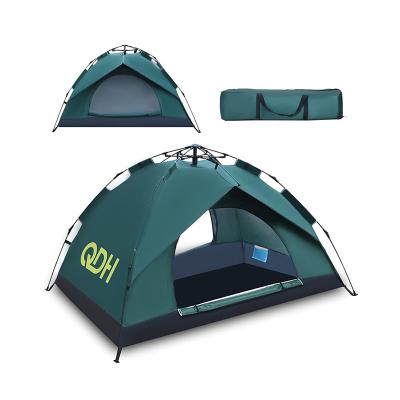 China Extended Type Rain Proof Winter Beach Folding Outdoor Portable Automatic Camping Tent 3-4 Person for sale